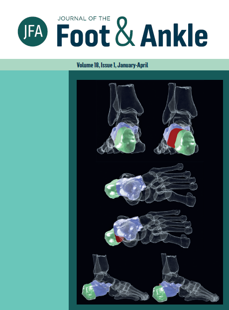 					View Vol. 18 No. 1 (2024):  Journal of the Foot and Ankle
				